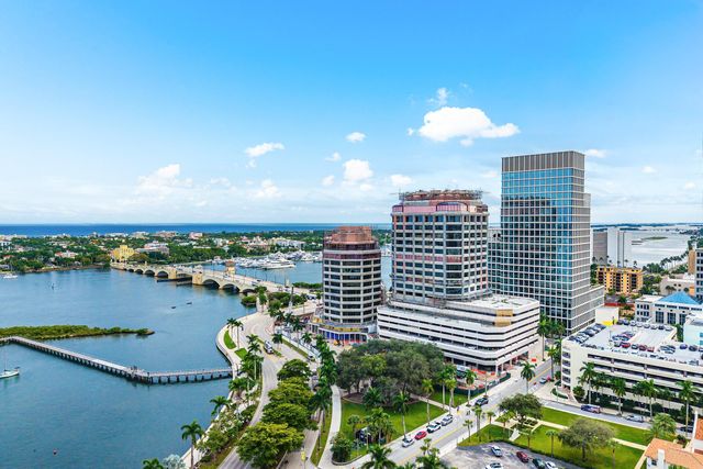 a front view of a building