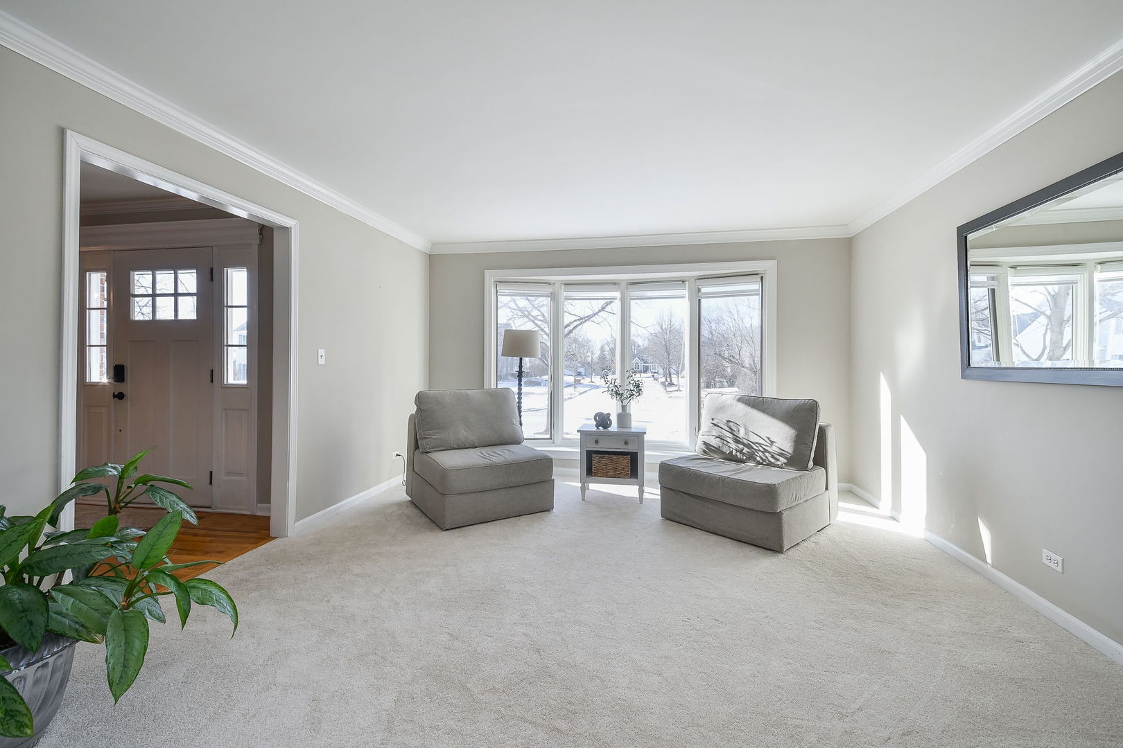 1206 Beckman Lane Batavia, IL 60510 - Photo 11 of 42 a living room with furniture and a potted plant