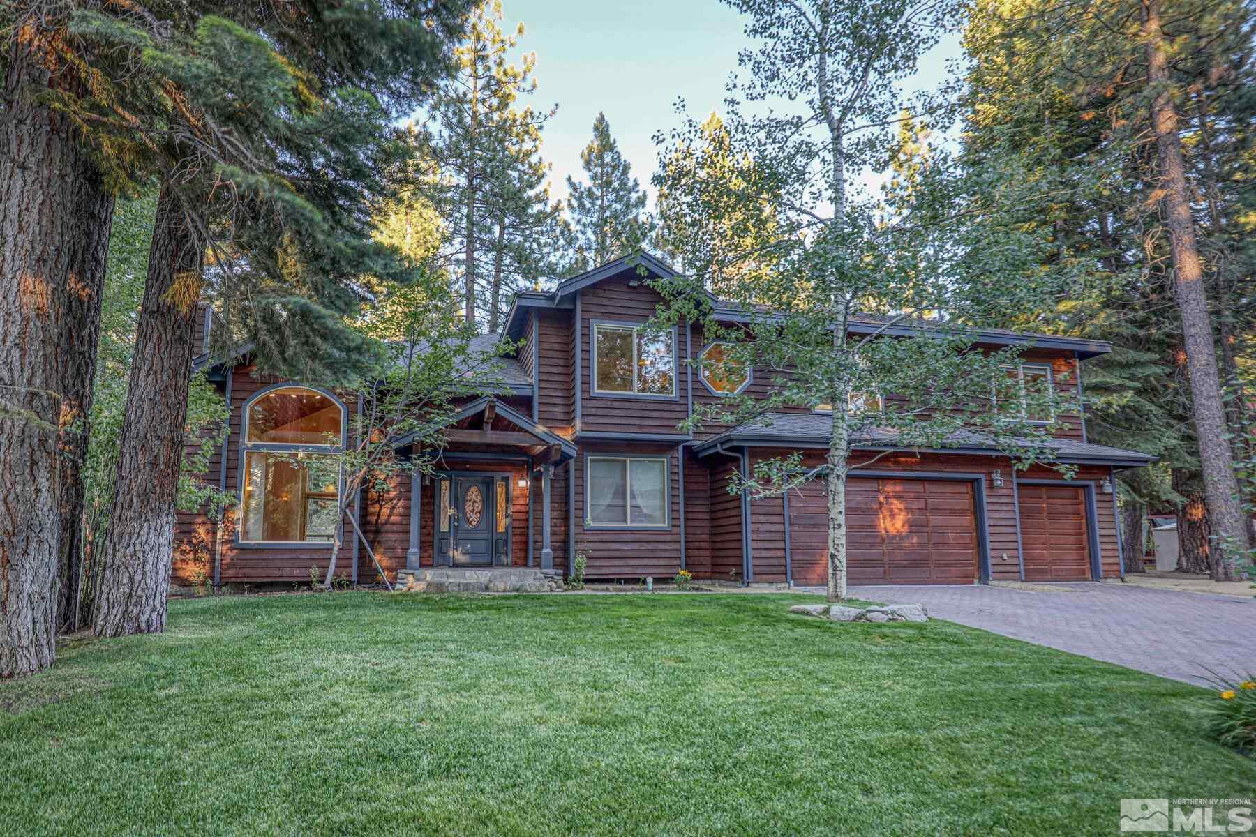 119 Meadow Drive Stateline, NV 89449 - Photo 1 of 30 front view of a house with a yard