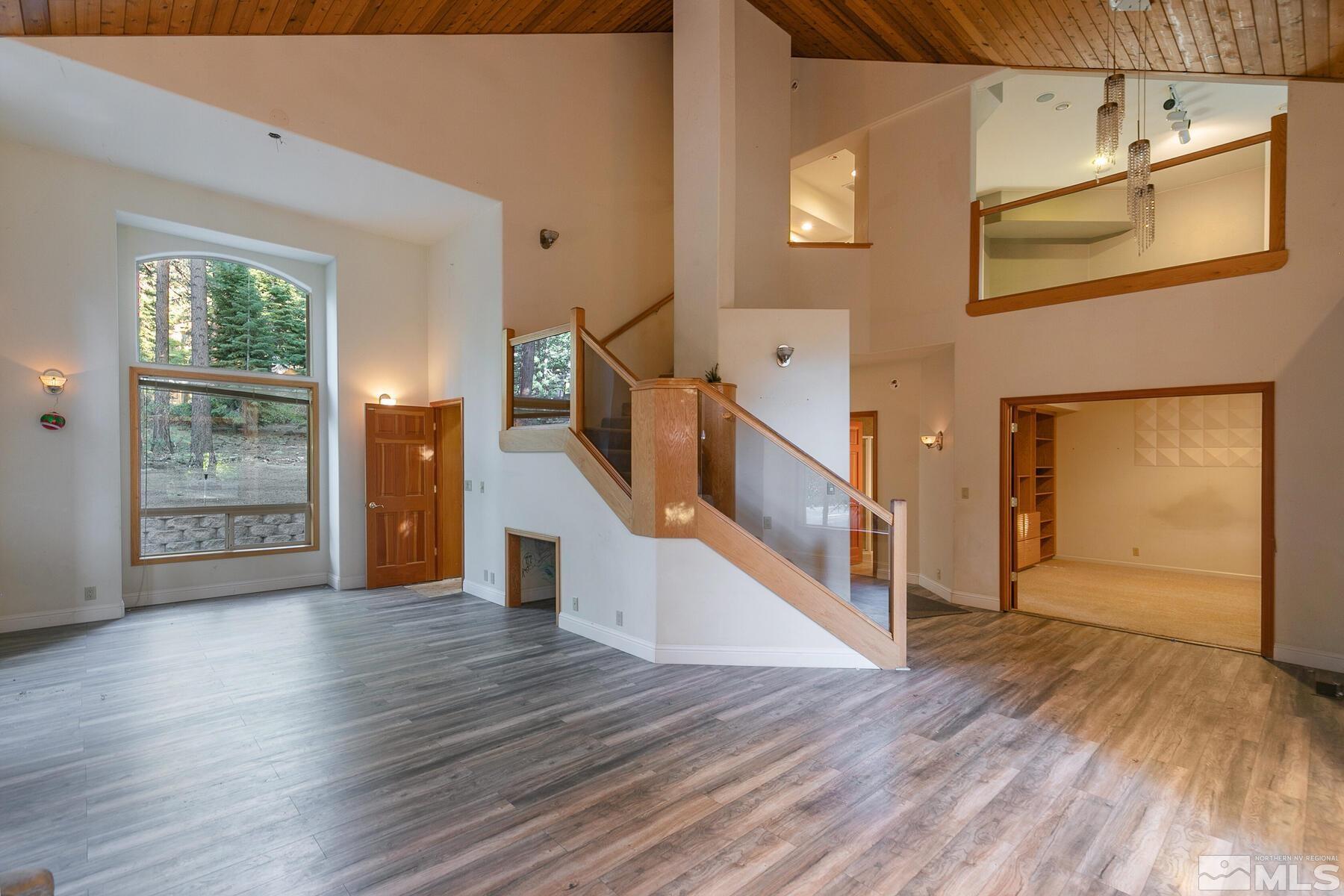 119 Meadow Drive Stateline, NV 89449 - Photo 9 of 30 a view of an entryway with wooden floor
