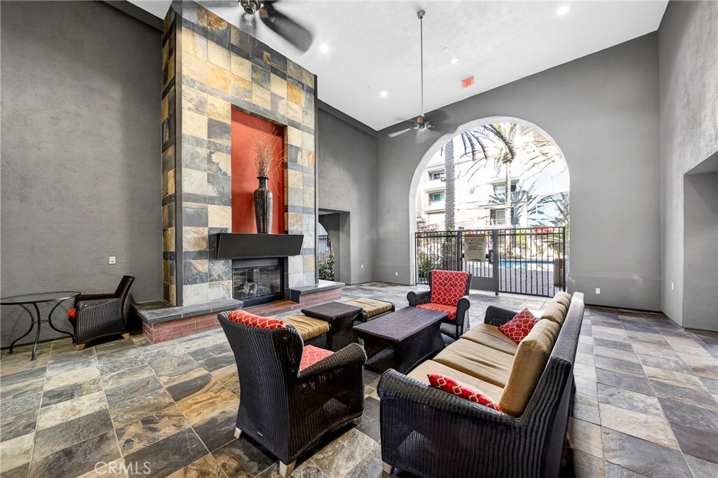 1801 East Katella Avenue, Unit 2139 Anaheim, CA 92805 - Photo 28 of 36 a outdoor space with furniture and a large window