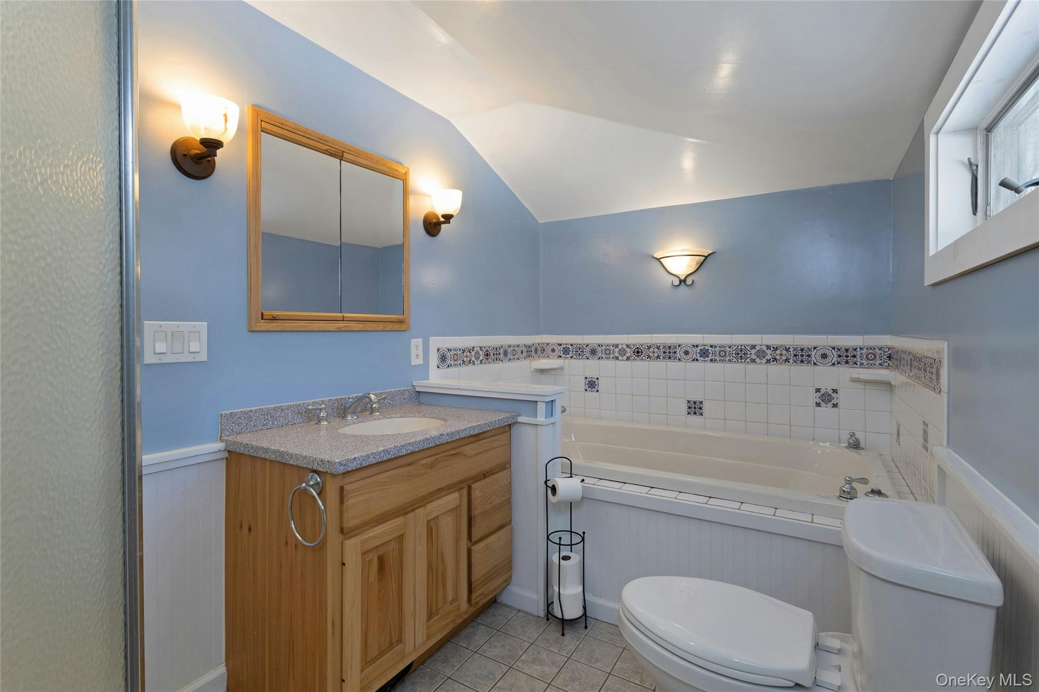 14 Dover Furnace Road Dover Plains, NY 12522 - Photo 18 of 22 a bathroom with a granite countertop toilet sink and mirror