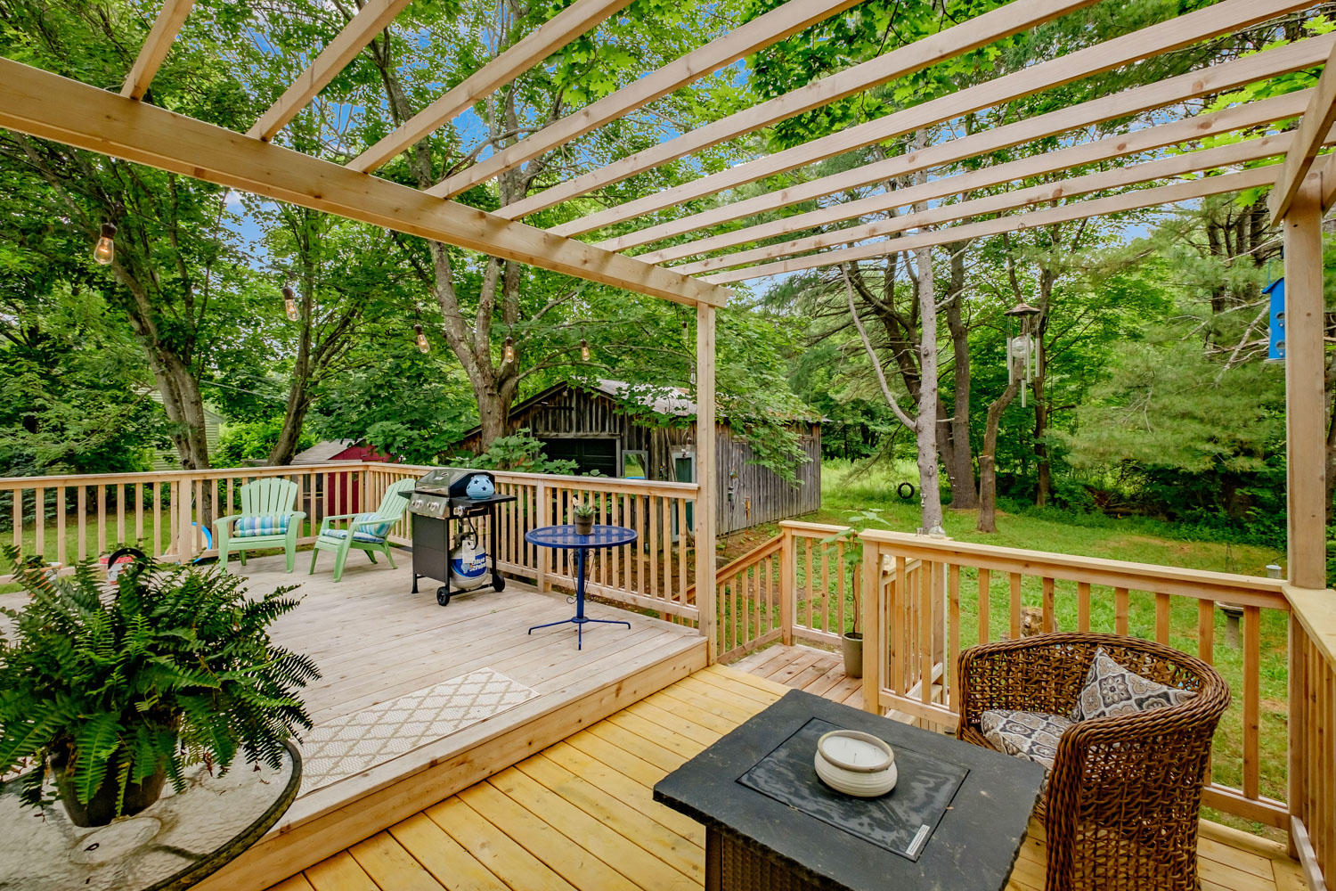 256 Middle Road Falmouth, ME 04105 - Photo 17 of 31 Deck under Pergola