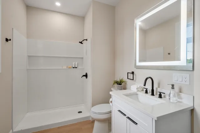 a bathroom with a sink and a toilet