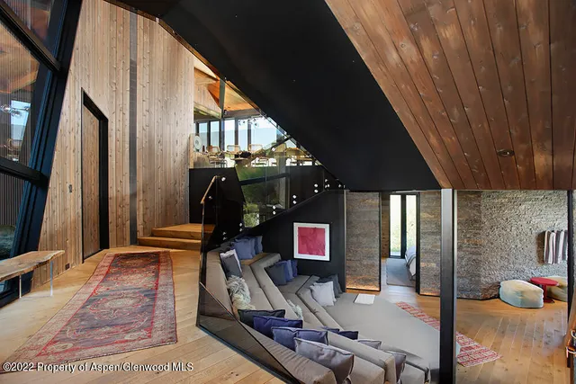 a outdoor space with chairs