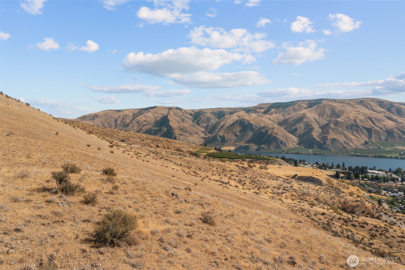 0 Entiat River Road, Unit LOT 5 Entiat, WA 98822 - Photo 16 of 36 a view of a dry yard with mountains in the background
