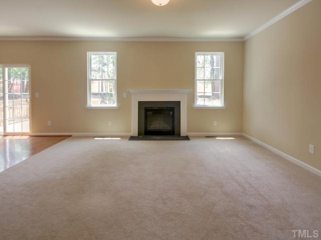 5022 Jelynn Street Raleigh, NC 27616 - Photo 3 of 18 Think of all the possibilities is this spacious living room! Furniture of any size can work and the neutral color scheme will allow for you to decorate in any way you would like! What a great room that can be used for many activities!