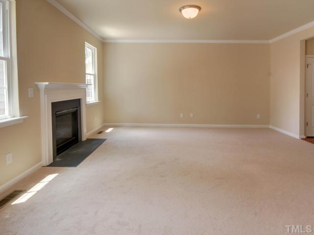 5022 Jelynn Street Raleigh, NC 27616 - Photo 4 of 18 Enjoy a nice fire in your gas fireplace or catch up on your favorite tv shows while relaxing on the couch! Have game nights or entertain large crowds! A very versatile room that will be the center of your new home!