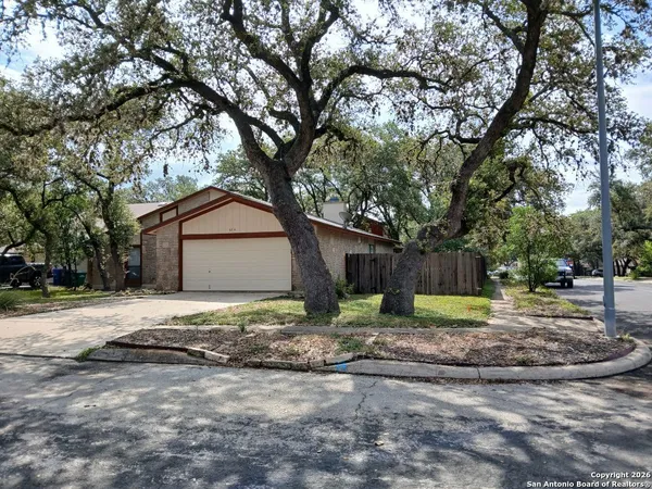 a house that has a tree in front of it