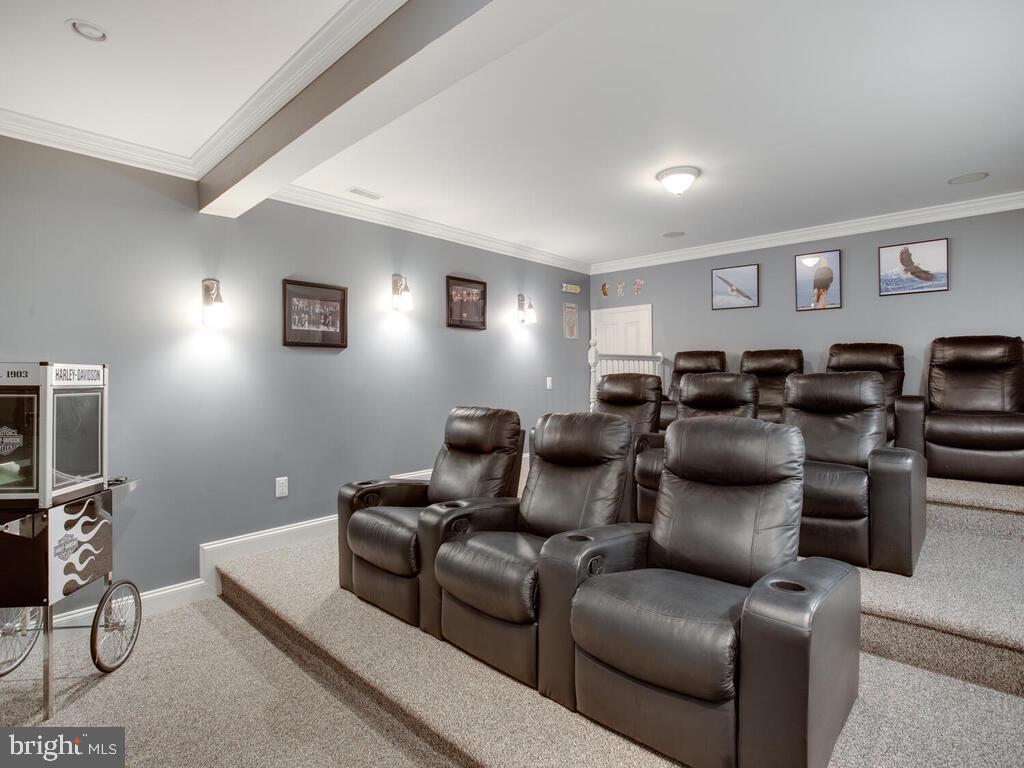 4021 Plum Point Road Huntingtown, MD 20639 - Photo 51 of 79 Lower Level Theater Room