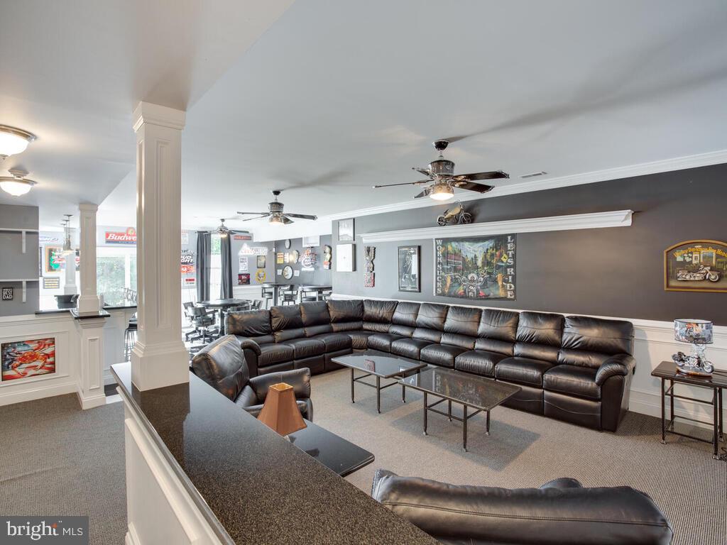 4021 Plum Point Road Huntingtown, MD 20639 - Photo 53 of 79 Lower Level Family Rec Room