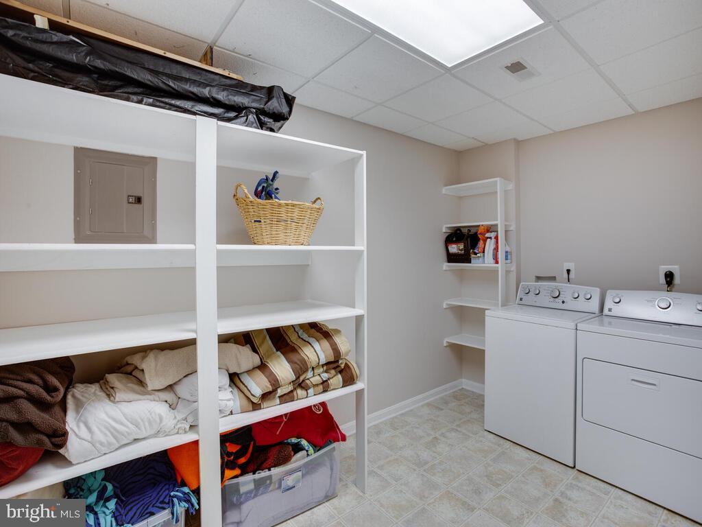 4021 Plum Point Road Huntingtown, MD 20639 - Photo 66 of 79 Lower Level Laundry and Storage