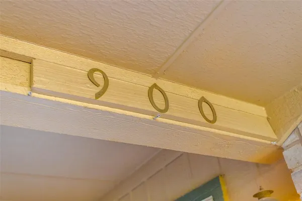 a close view of a shower curtain