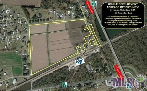$1,200,000 | 0 Horseshoe Road, Schriever, LA 70395