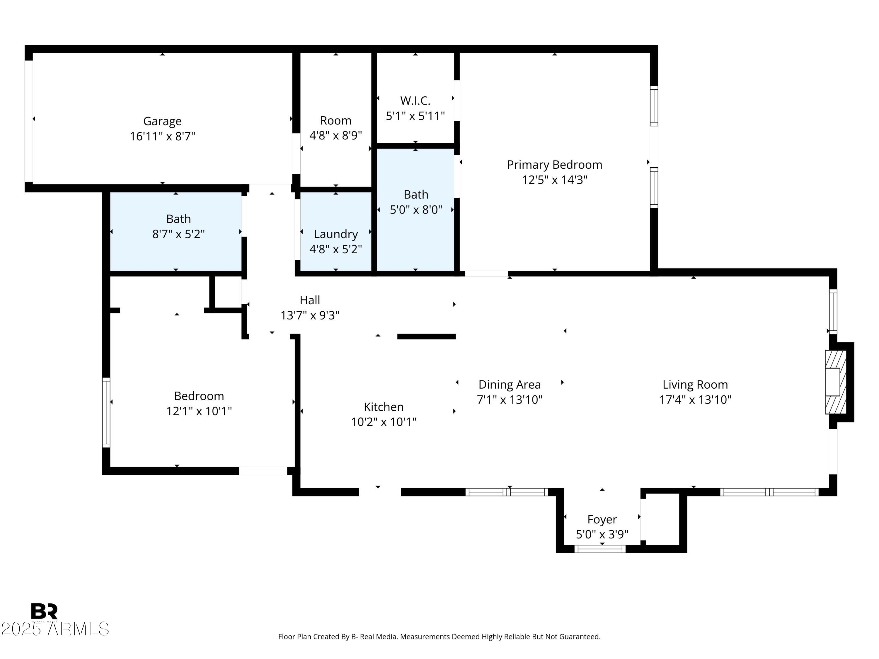 1222 West Baseline Road, Unit 176 Tempe, AZ 85283 - Photo 48 of 48 Floorplan - Baseline, 176