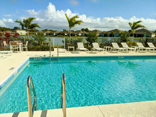 a view of a swimming pool