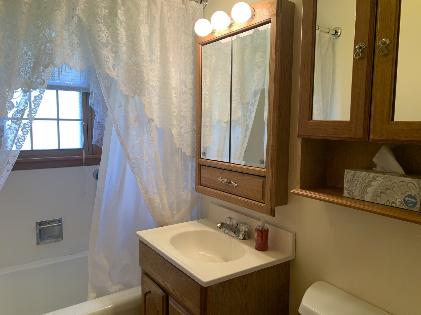 212 West Iowa Street Spring Valley, IL 61362 - Photo 14 of 18 a bathroom with a sink and a mirror