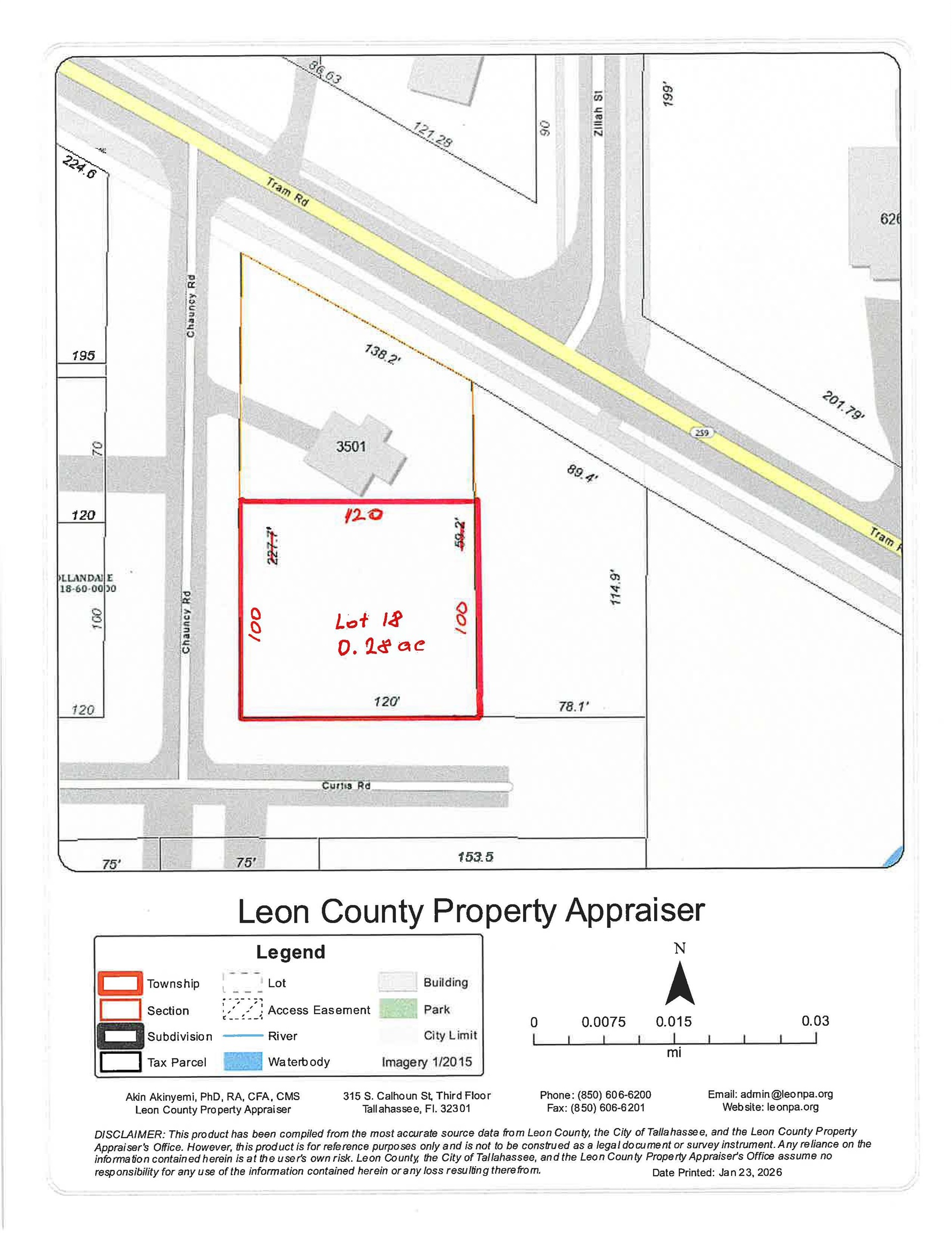 Xxx Chauncey Road Tallahassee, FL 32305 - Photo 3 of 7