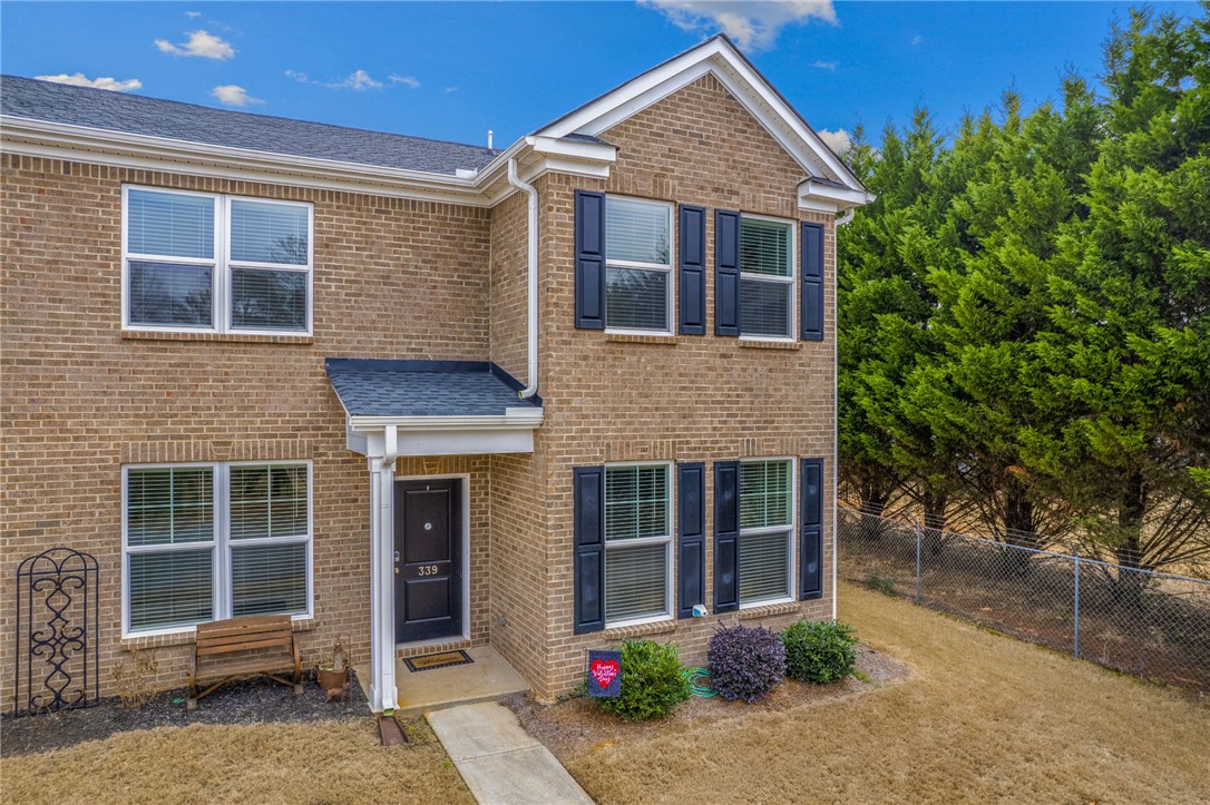 339 Village Boundary Anderson, SC 29621 - Photo 2 of 36 This classic brick exterior home features clean lines and a welcoming entryway.