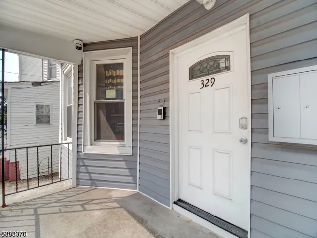 a view of front door of house