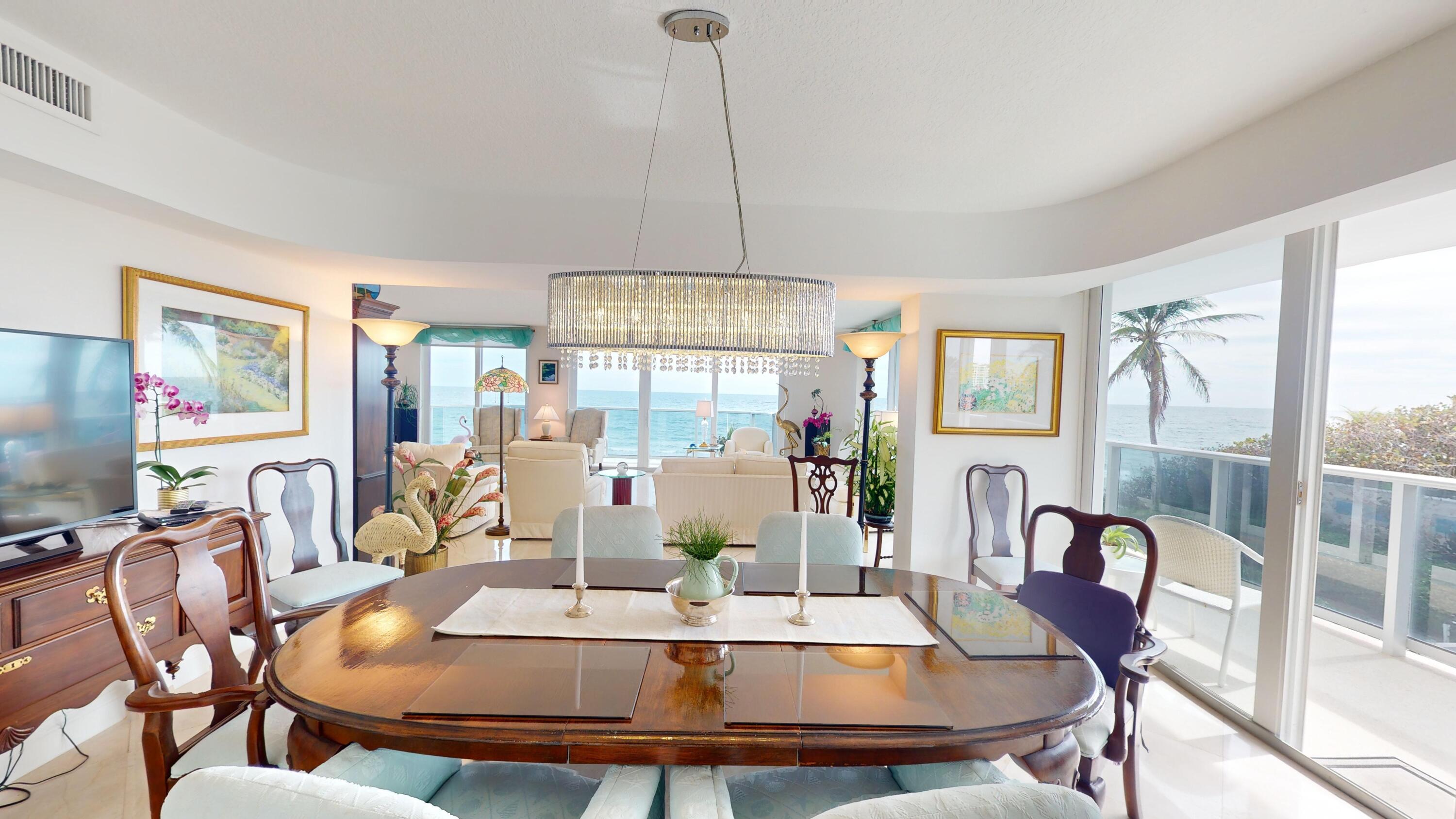 350 South Ocean Boulevard, Unit 2A Boca Raton, FL 33432 - Photo 13 of 33 Dining Room