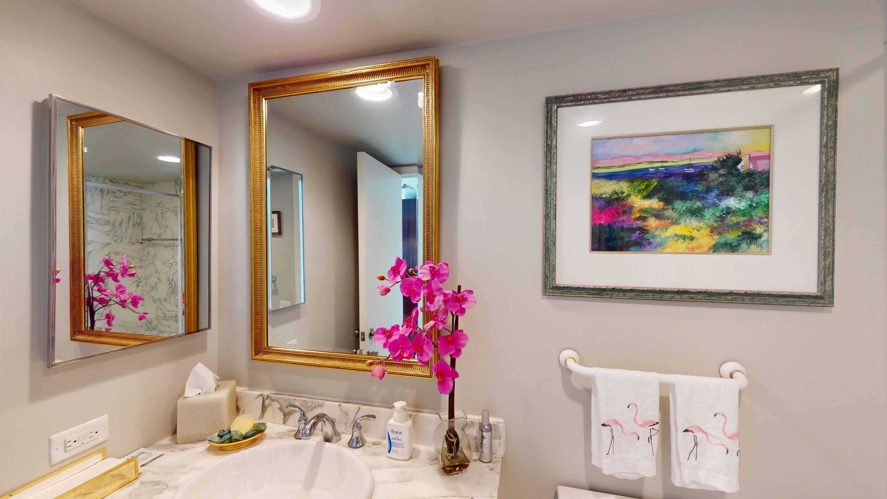 350 South Ocean Boulevard, Unit 2A Boca Raton, FL 33432 - Photo 9 of 33 350-s-ocean-blvd-bathroom 1