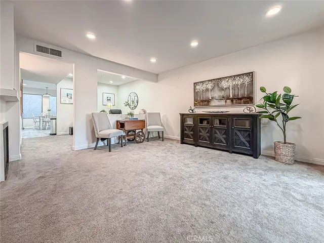 a view of outdoor space with swimming pool and lounge chair