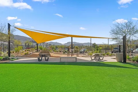a view of lake and mountain