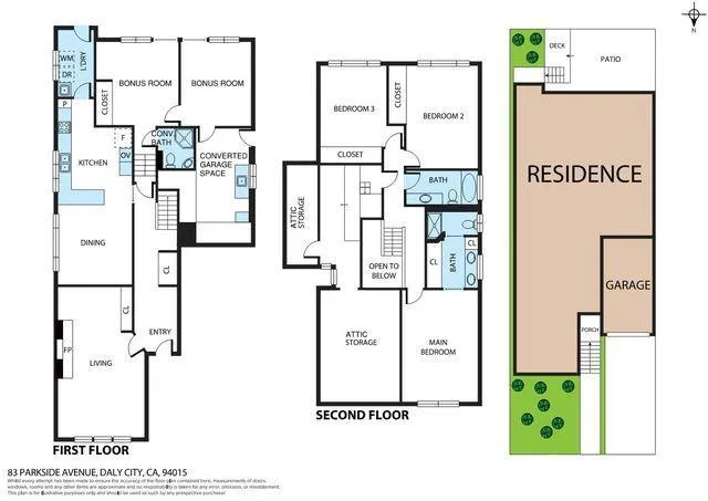$1,198,000 | 83 Parkside Avenue, Daly City, CA 94015