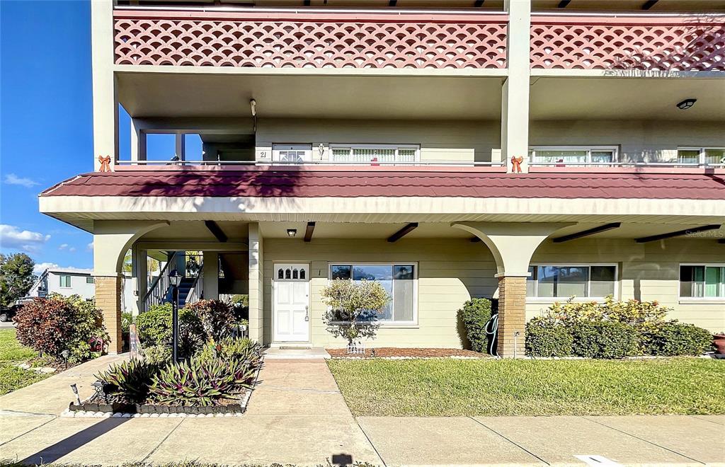 2073 Denmark Street, Unit 1 Clearwater, FL 33763 - Photo 1 of 1 Front end unit entrance