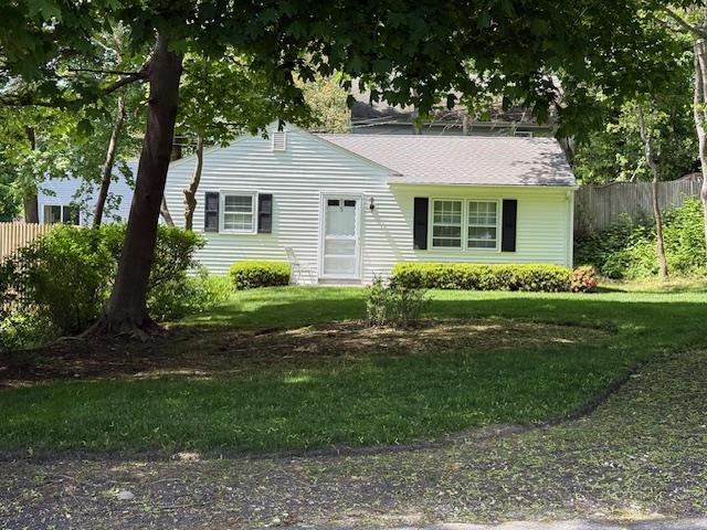 View of front facade