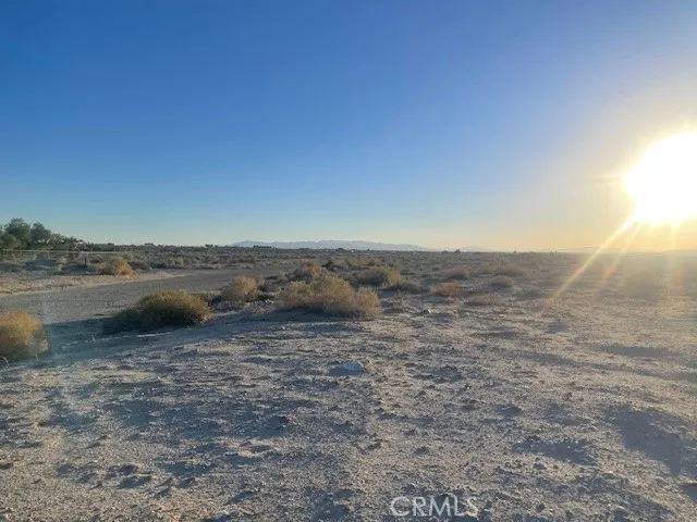 a view of a lake with a mountain in the back