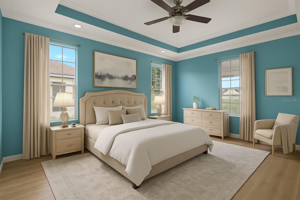 8251 Southwest 84th Place Road Ocala, FL 34481 - Photo 13 of 38 a bedroom with a bed and window