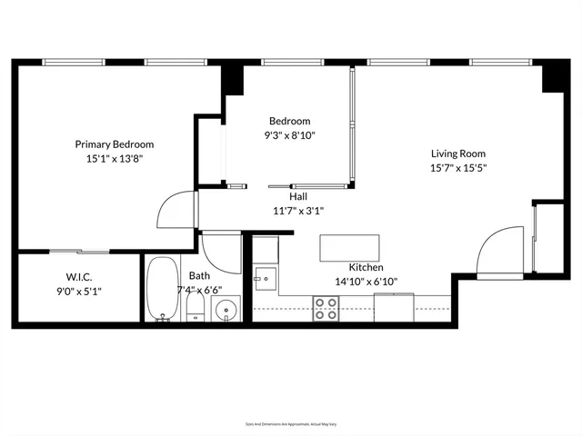 $3,800 | 320 West 2nd Street, Unit 413, Boston, MA 02127