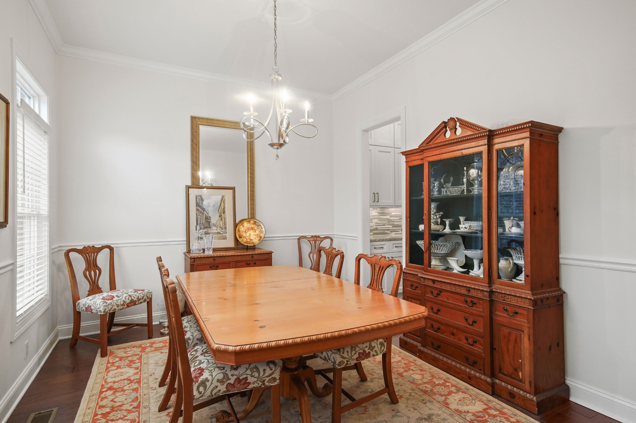 2003 Tammy Drive Springfield, TN 37172 - Photo 20 of 69 a view of a dining room with furniture and chandelier