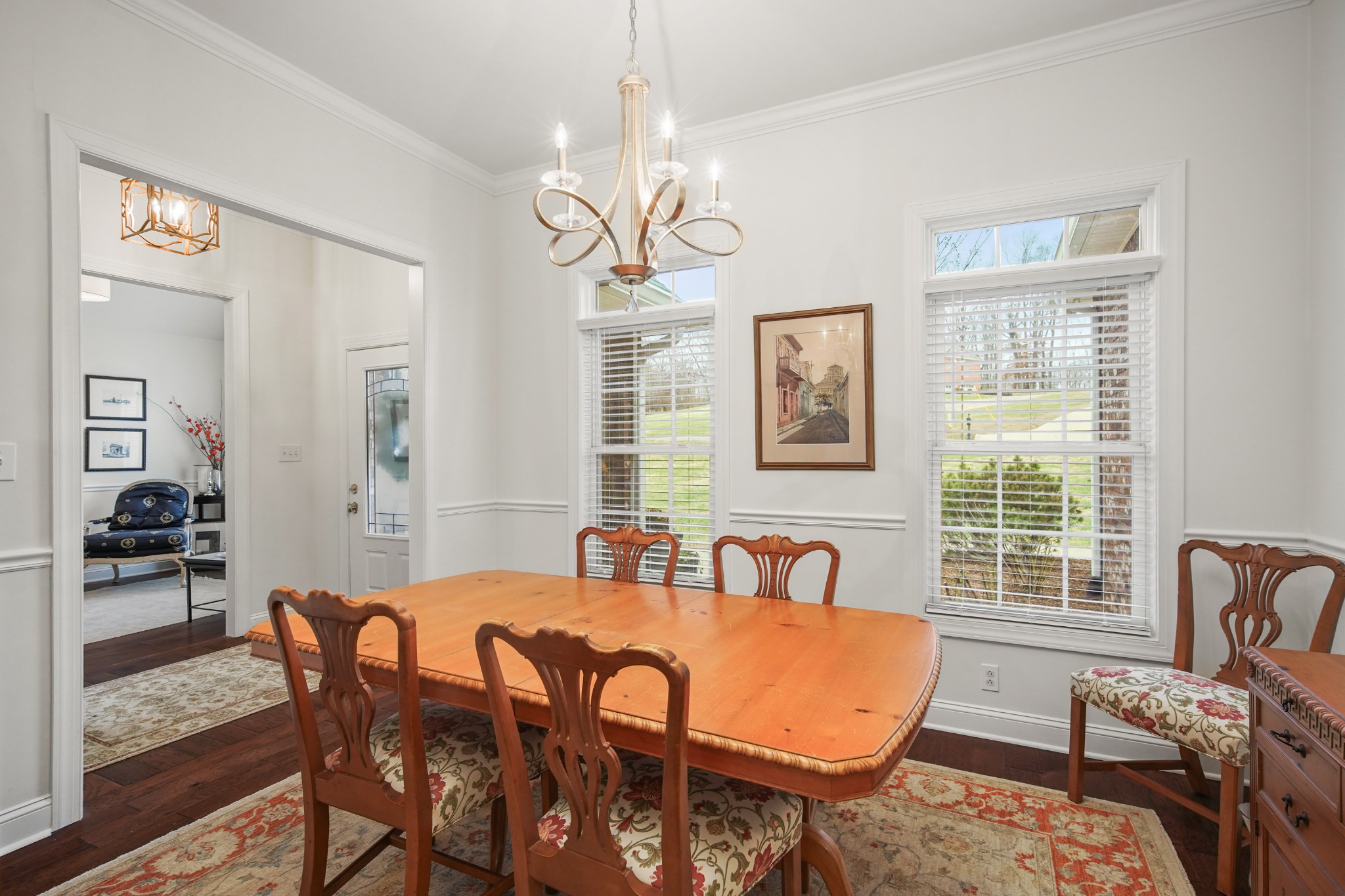 2003 Tammy Drive Springfield, TN 37172 - Photo 21 of 69 a view of a dining room with furniture window and outside view