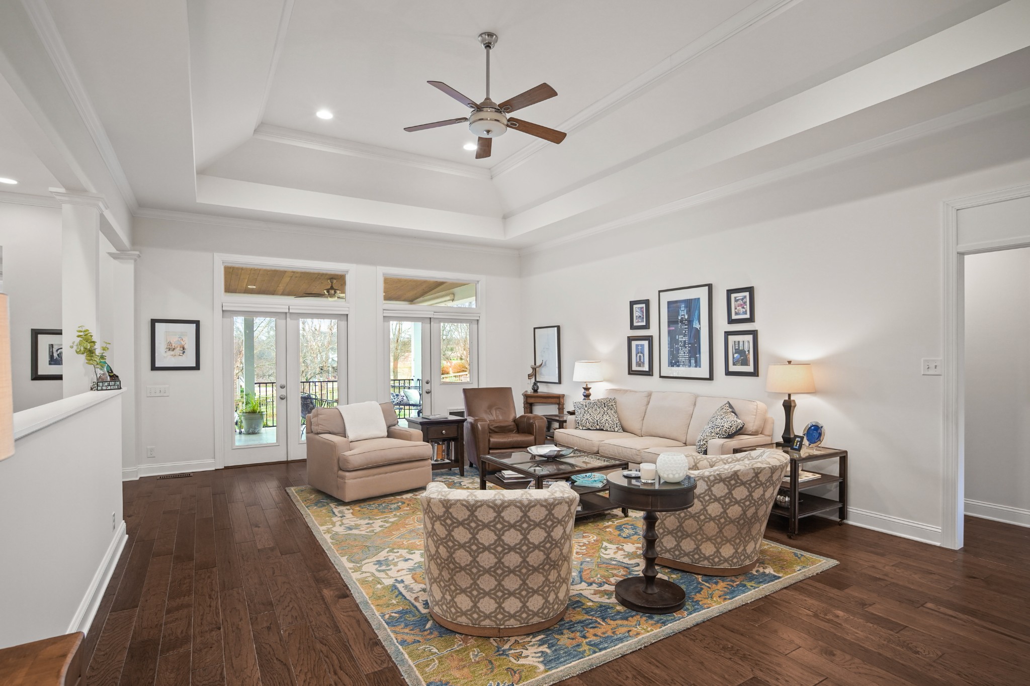 2003 Tammy Drive Springfield, TN 37172 - Photo 22 of 69 a living room with fireplace furniture and a wooden floor