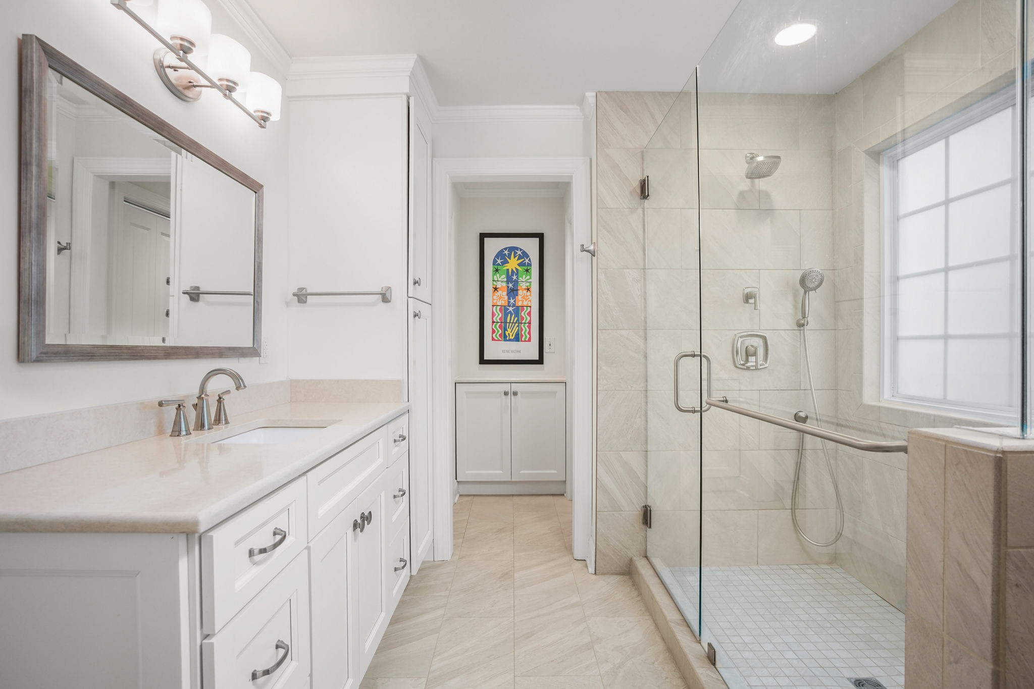 2003 Tammy Drive Springfield, TN 37172 - Photo 49 of 69 a bathroom with double vanity sink and a mirror
