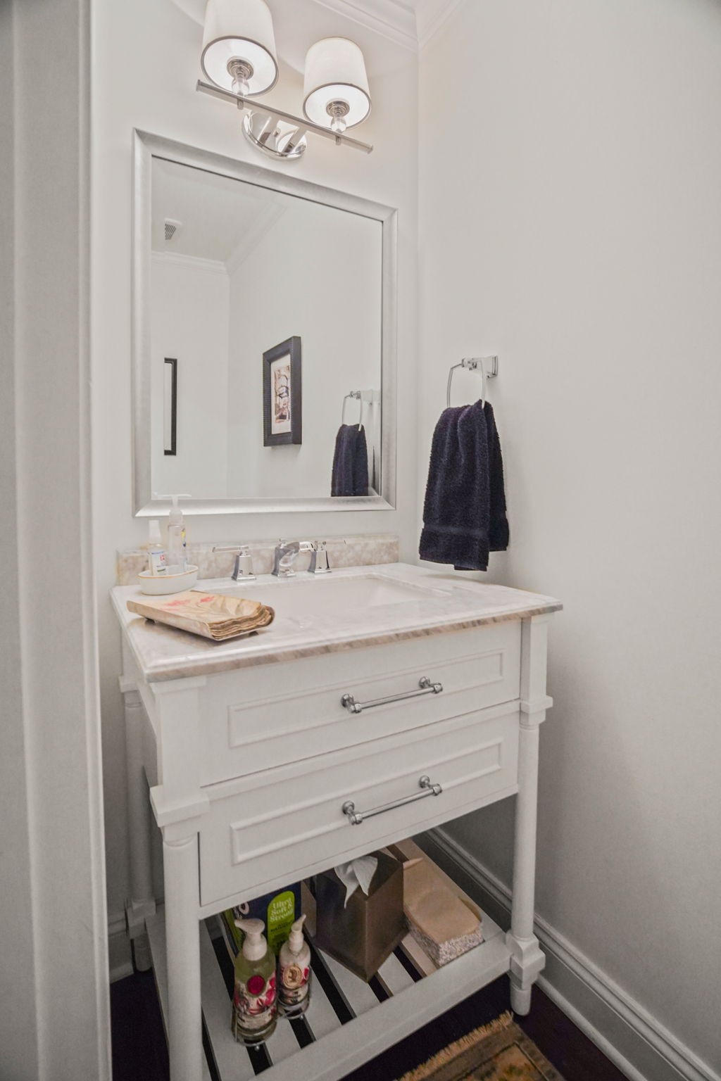 2003 Tammy Drive Springfield, TN 37172 - Photo 53 of 69 a bathroom with a sink vanity and a mirror
