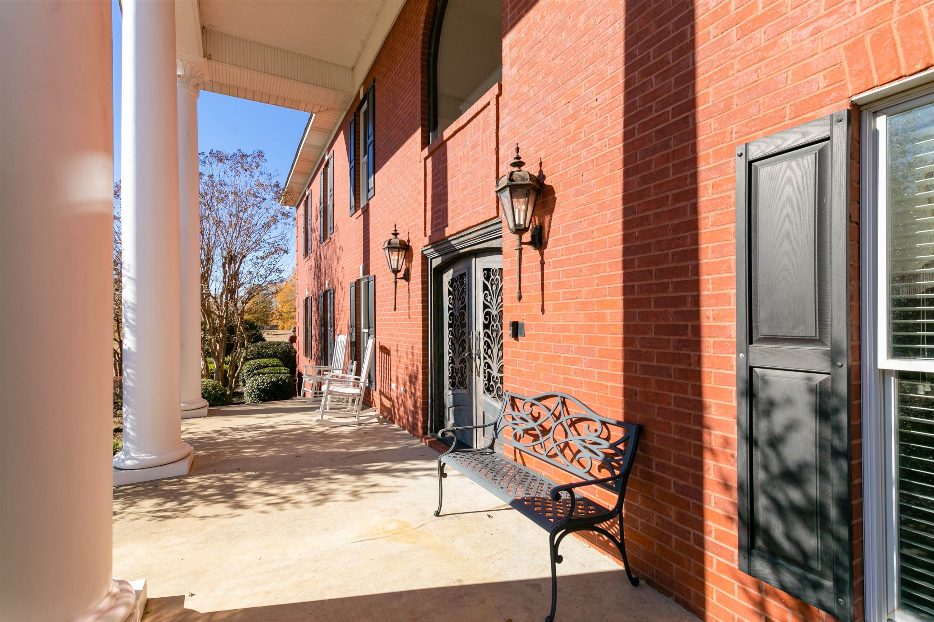 189 Rust Road Bells, TN 38006 - Photo 2 of 33 a view of a brick wall with a window and outside view