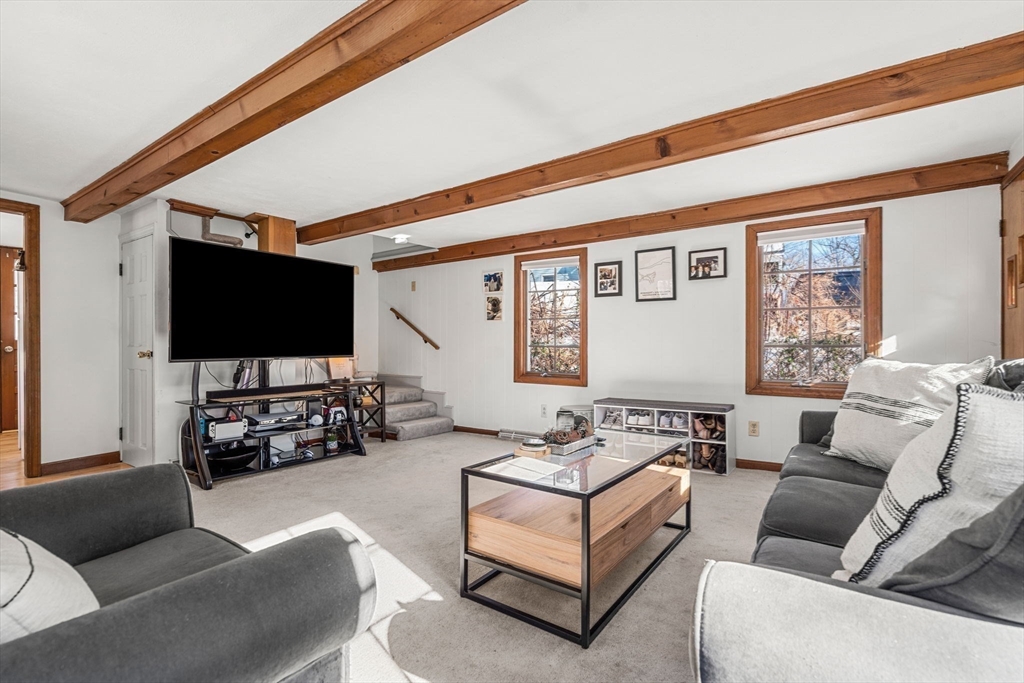 11 Cogswell Road North Reading, MA 01864 - Photo 23 of 29 a living room with furniture and a flat screen tv
