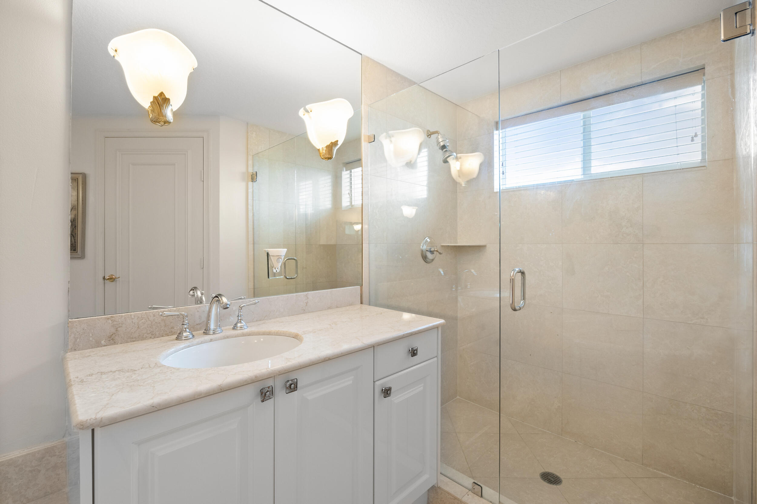 700 Ocean Royale, Unit 601 Juno Beach, FL 33408 - Photo 27 of 56 Primary bath shower