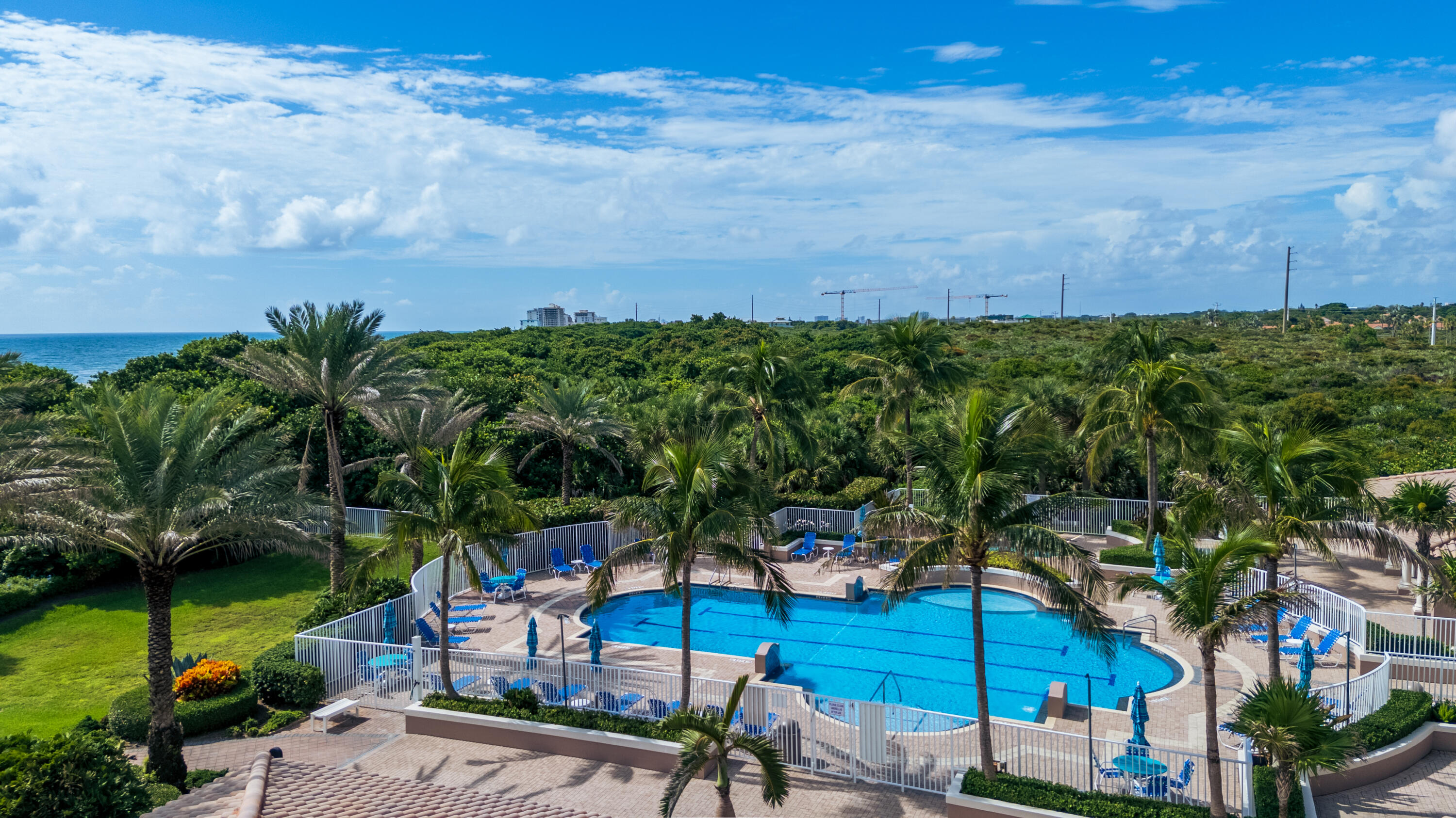 700 Ocean Royale, Unit 601 Juno Beach, FL 33408 - Photo 40 of 56 Resort style pool & spa on the preserve