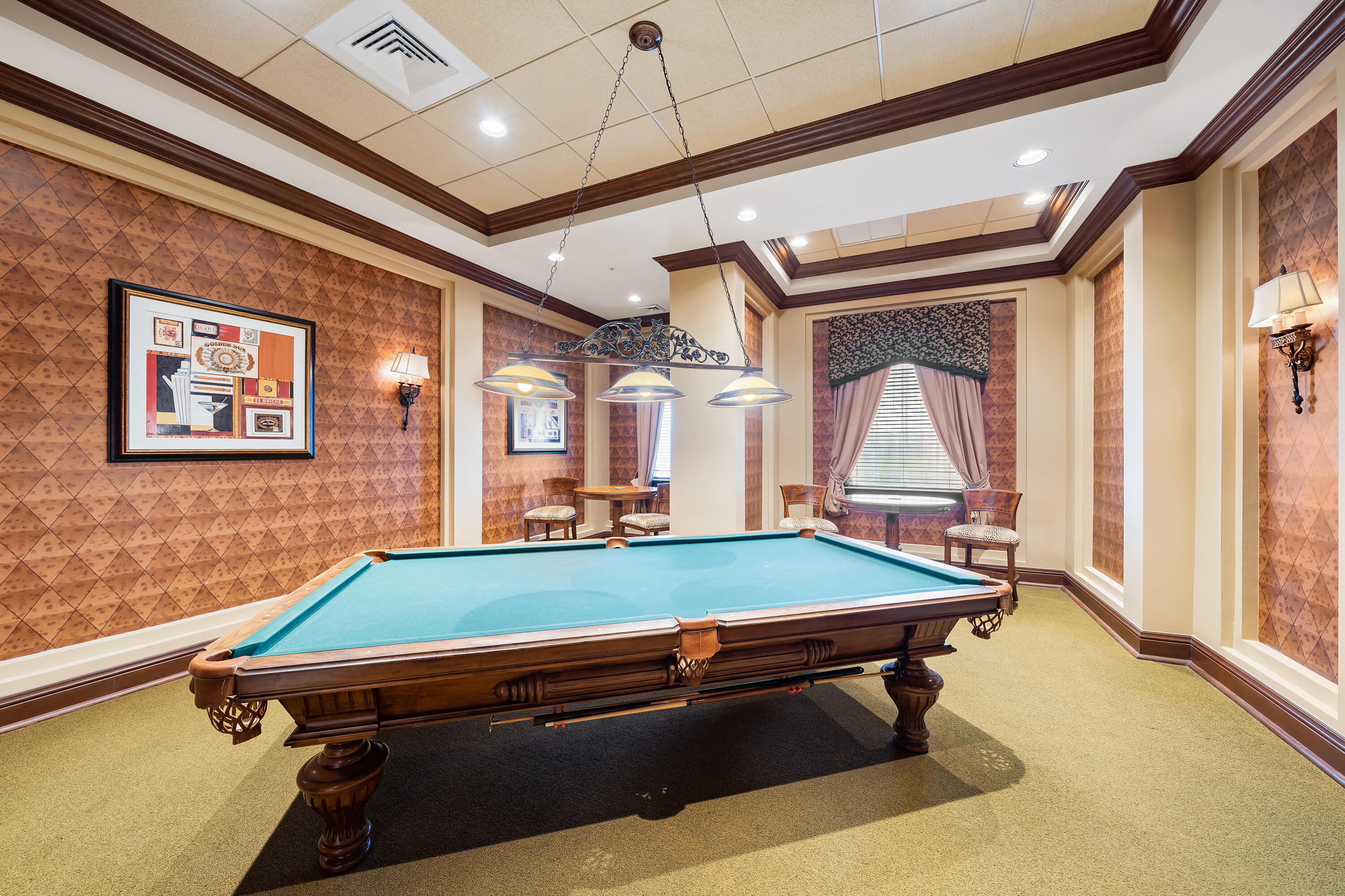 700 Ocean Royale, Unit 601 Juno Beach, FL 33408 - Photo 48 of 56 Billiards Room