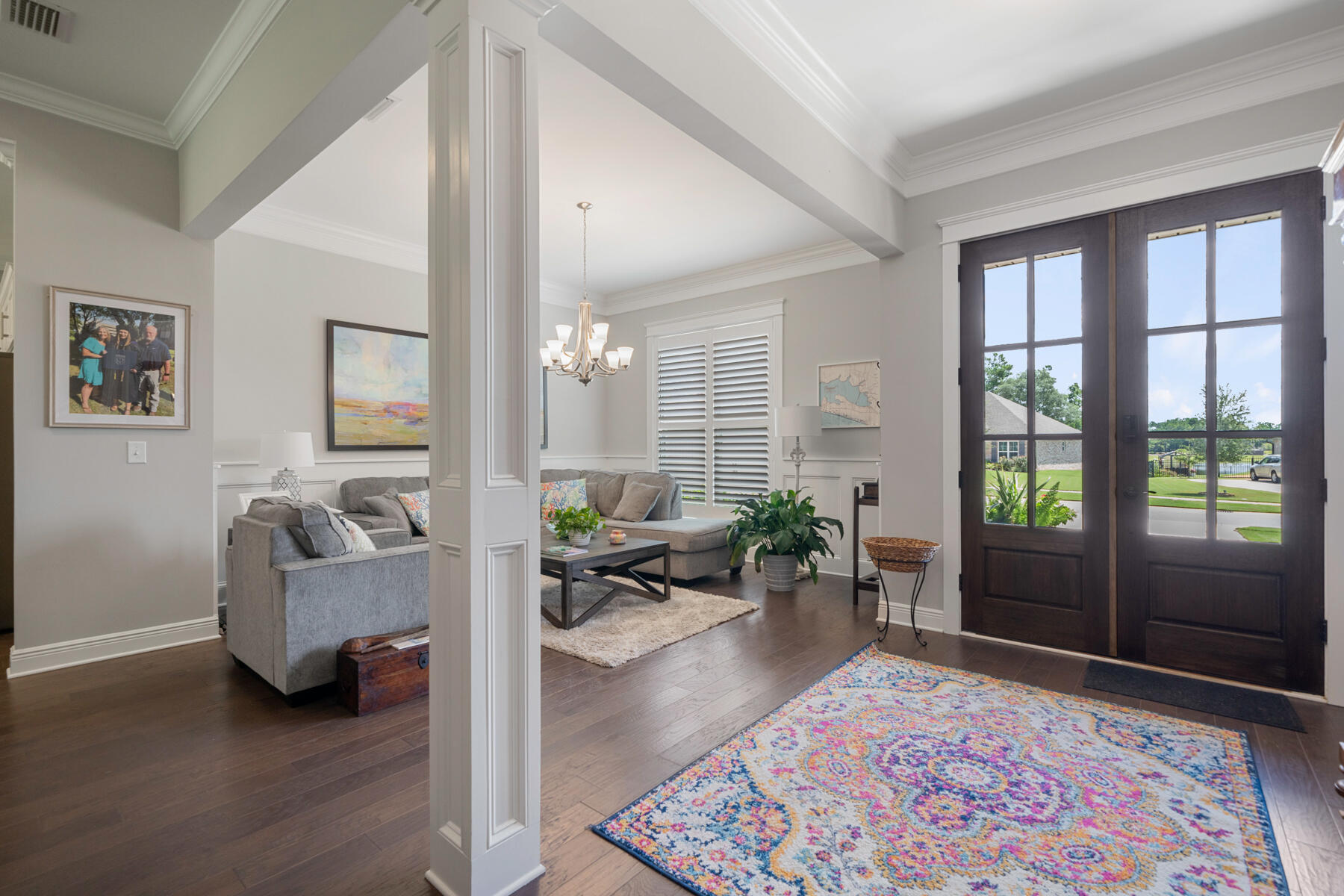 301 Mill Pond Cove Freeport, FL 32439 - Photo 18 of 55 a living room with furniture and a rug