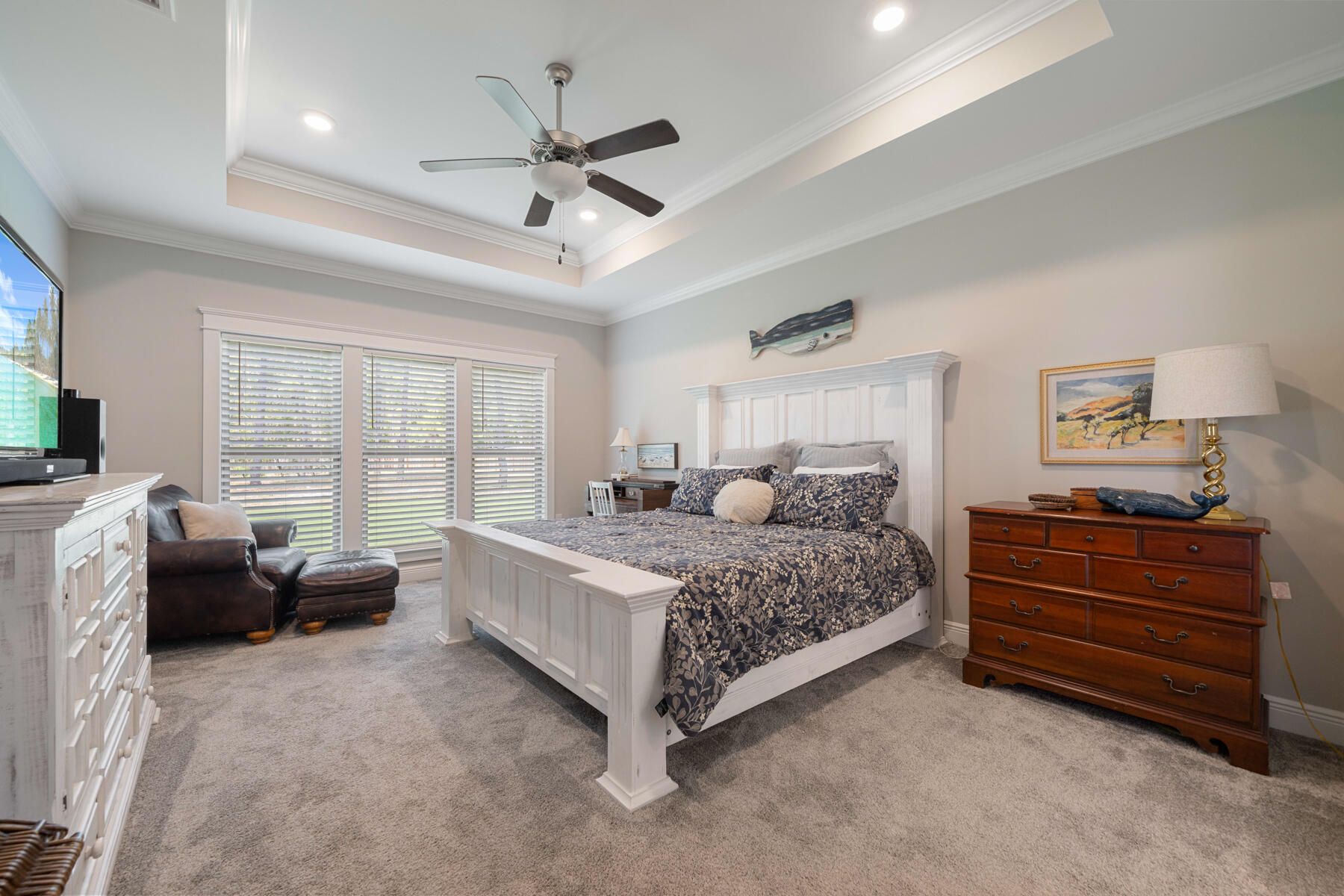 301 Mill Pond Cove Freeport, FL 32439 - Photo 34 of 55 a bedroom with a bed couch and window