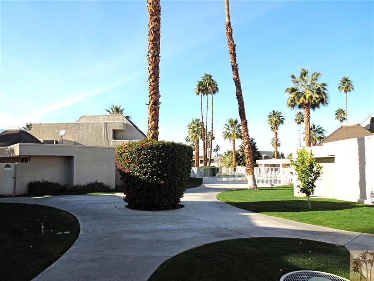 71948 Eleanora Lane Rancho Mirage, CA 92270 - Photo 2 of 15 a view of a terrace with a garden