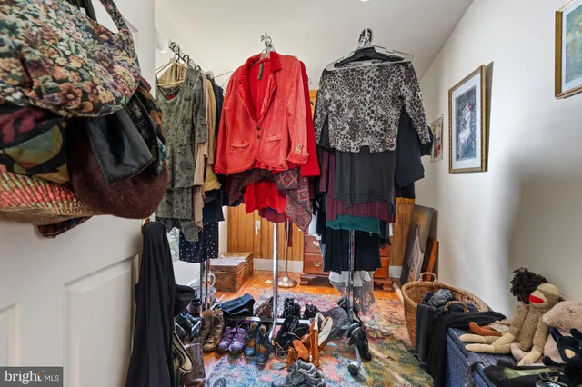 a view of a livingroom with furniture and a potted plant