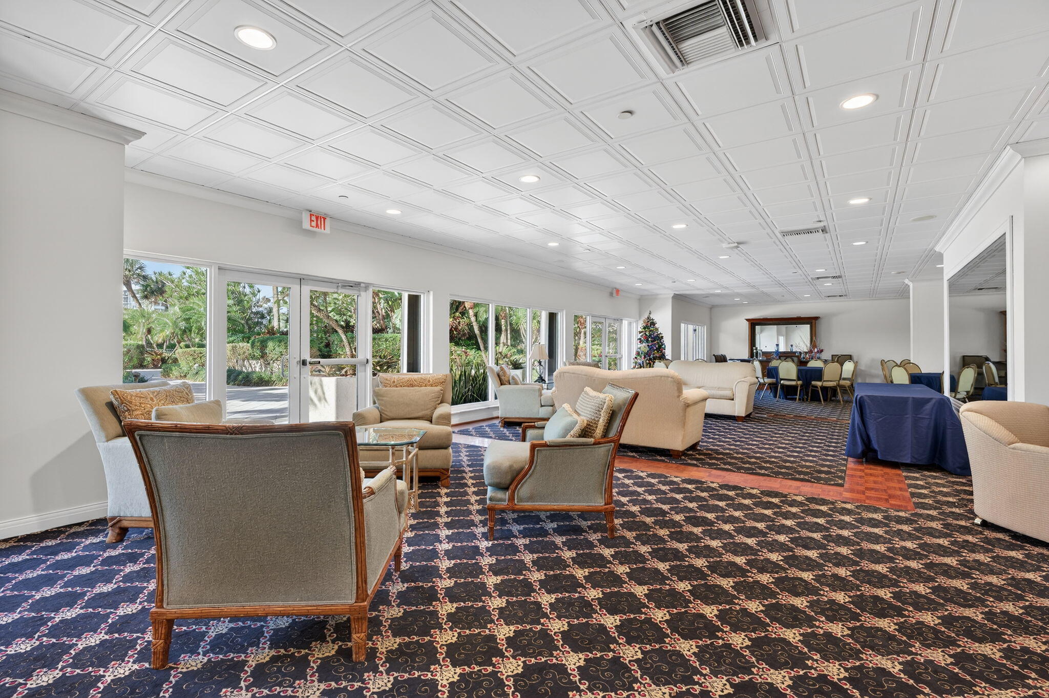 4301 North Ocean Boulevard, Unit 1206 Boca Raton, FL 33431 - Photo 50 of 71 a living room with lots of furniture and a rug