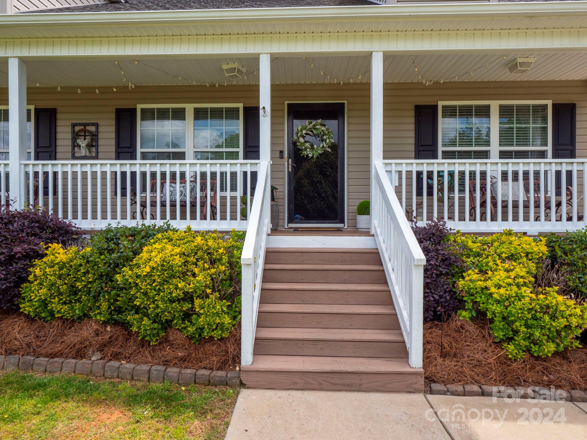 321 Springlake Road York, SC 29745 - Photo 3 of 34 front view of a house with a porch